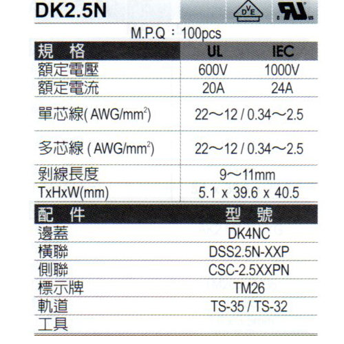 DK2_5N(規格)