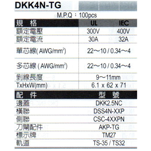 DKK4N-TG(規格)