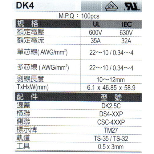 DK4(規格)